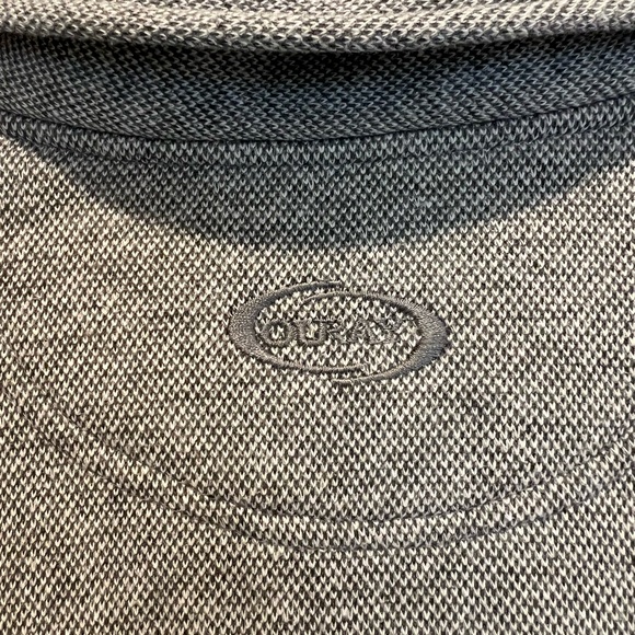 Ouray Colorado Gray Quarter Zip Pullover Sweatshirt Pikes Peak Cog Railway M - Picture 7 of 8